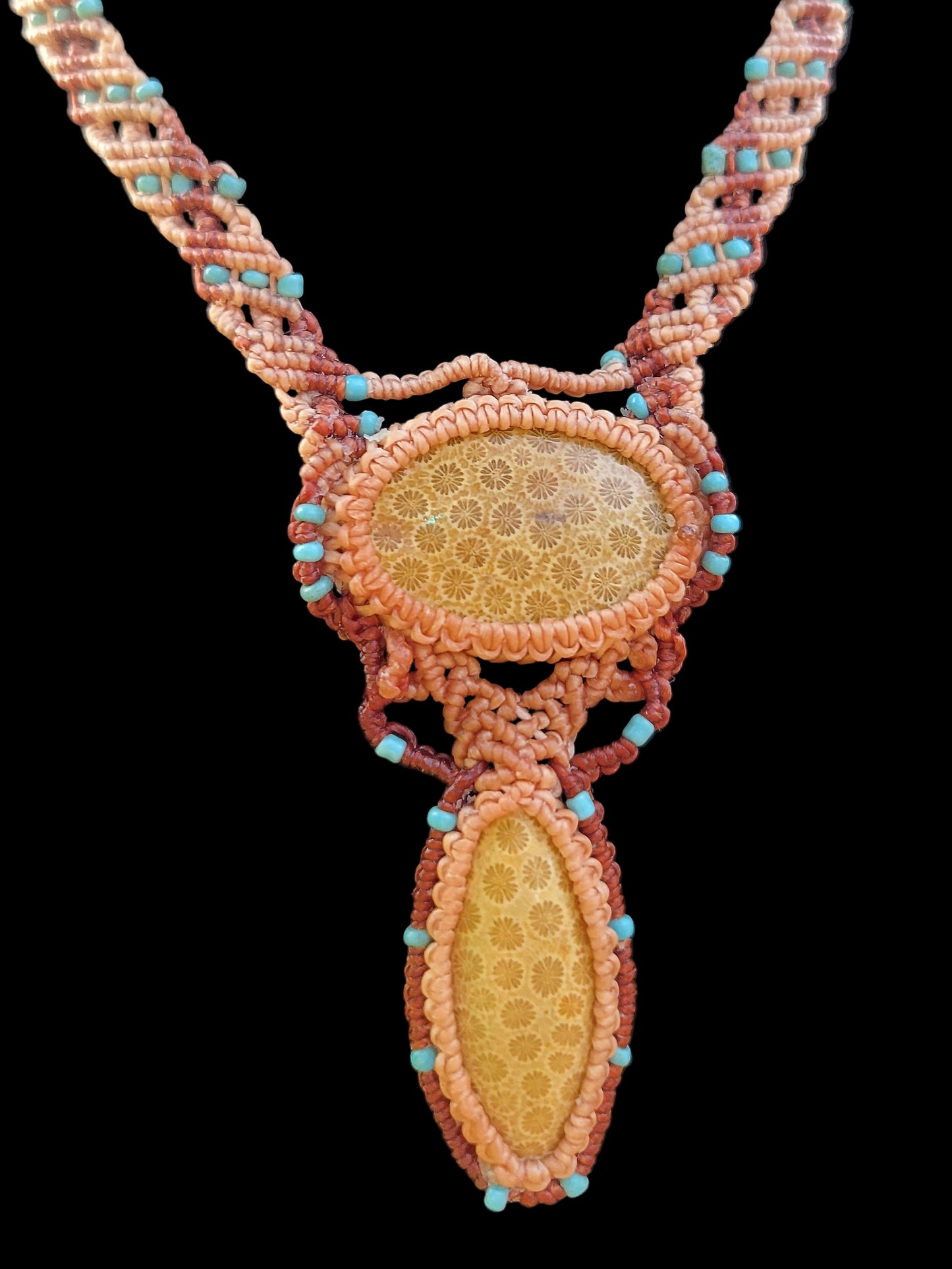 Fossil Coral Necklace - Sea-Inspired Jewelry
