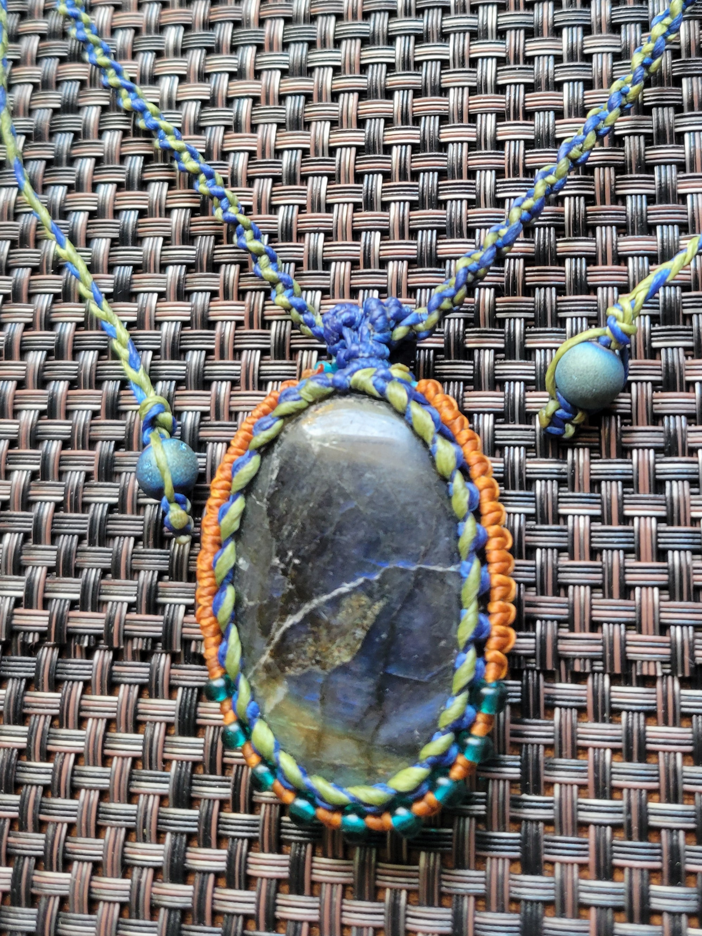 labradorite pendant necklace