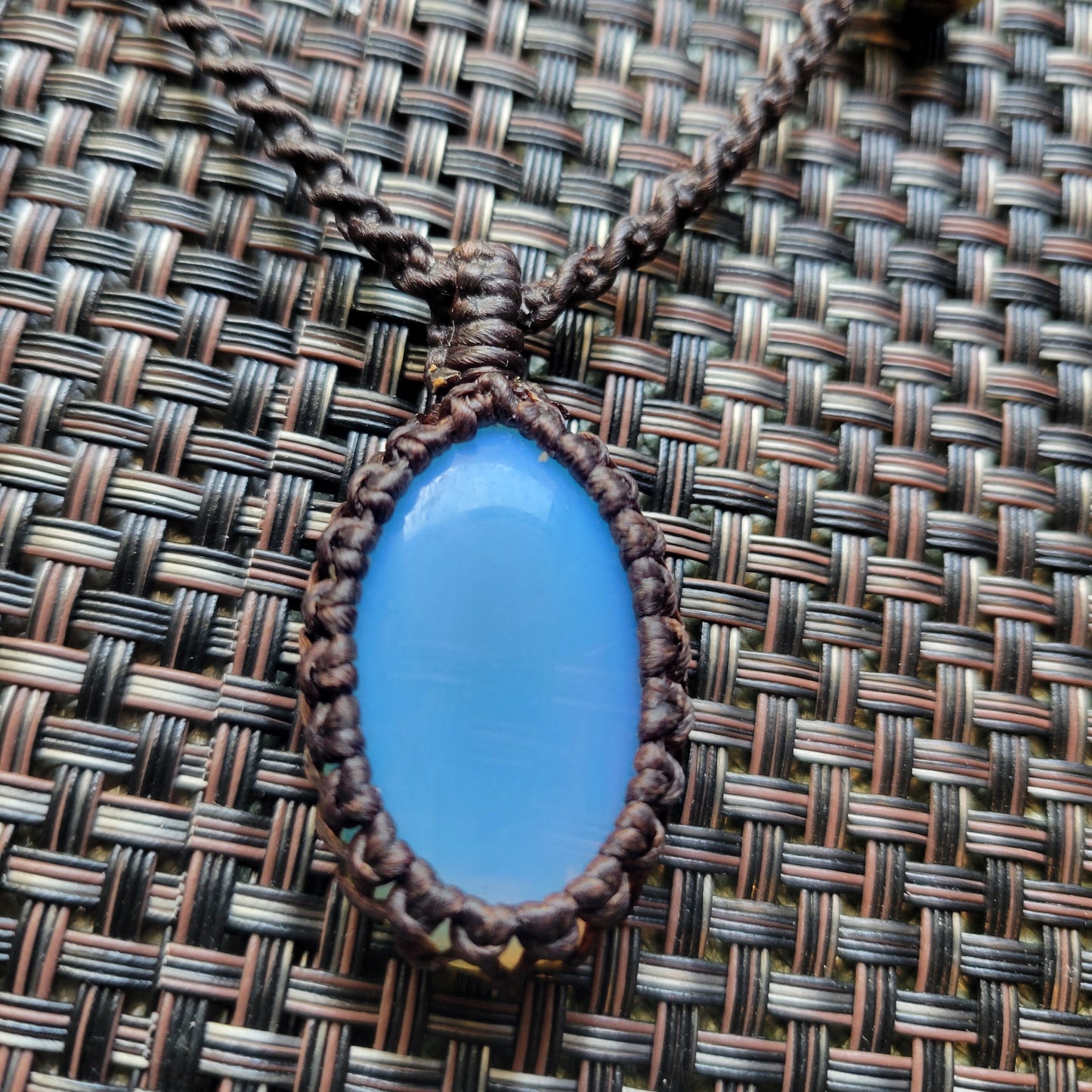 Opalite Macramé Necklace