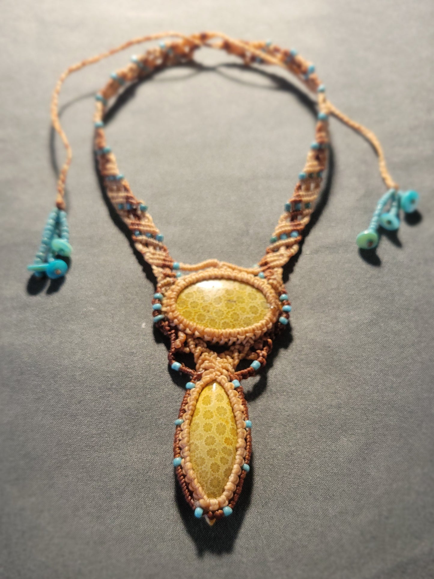Fossil Coral Necklace - Sea-Inspired Jewelry