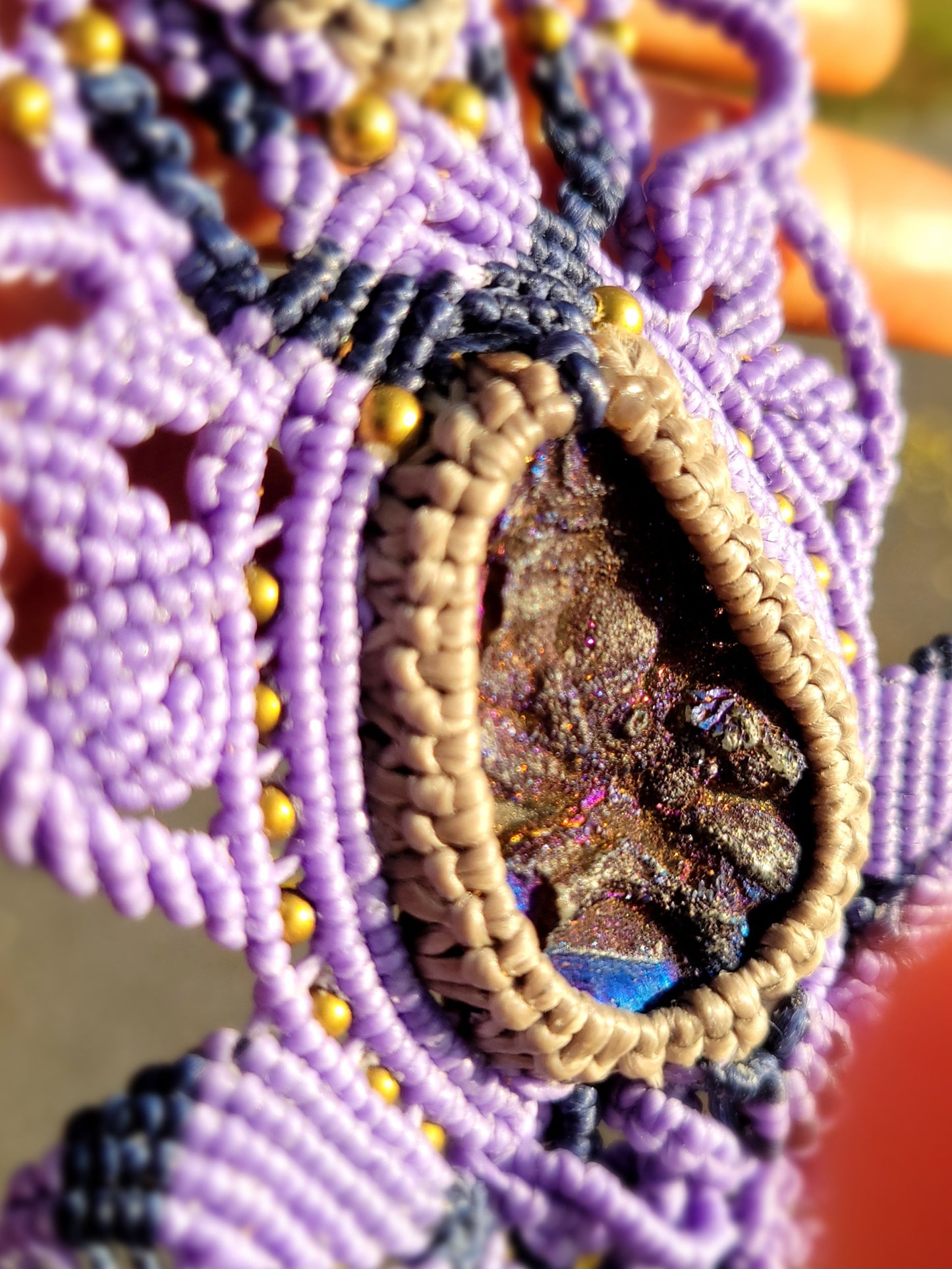 Druzy Titanium Aura 