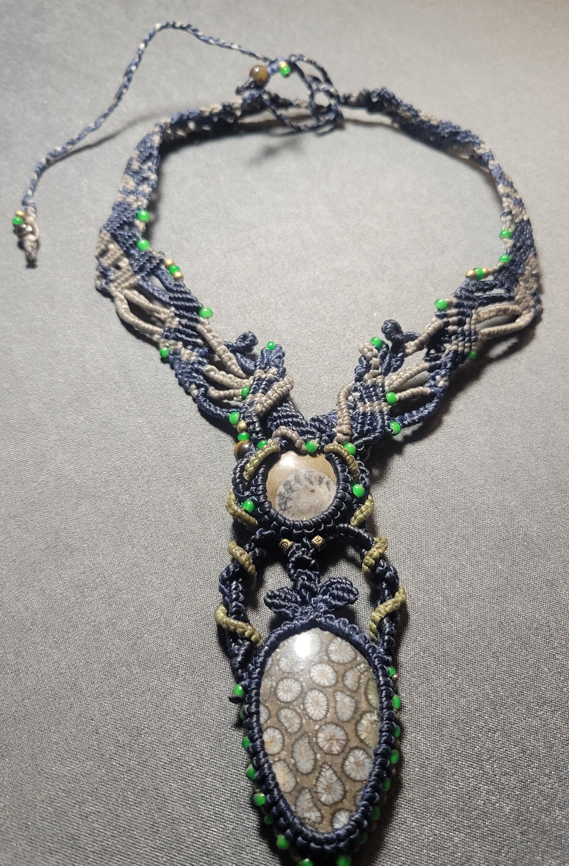 Ocean Jewelry necklace inspired by ancient 