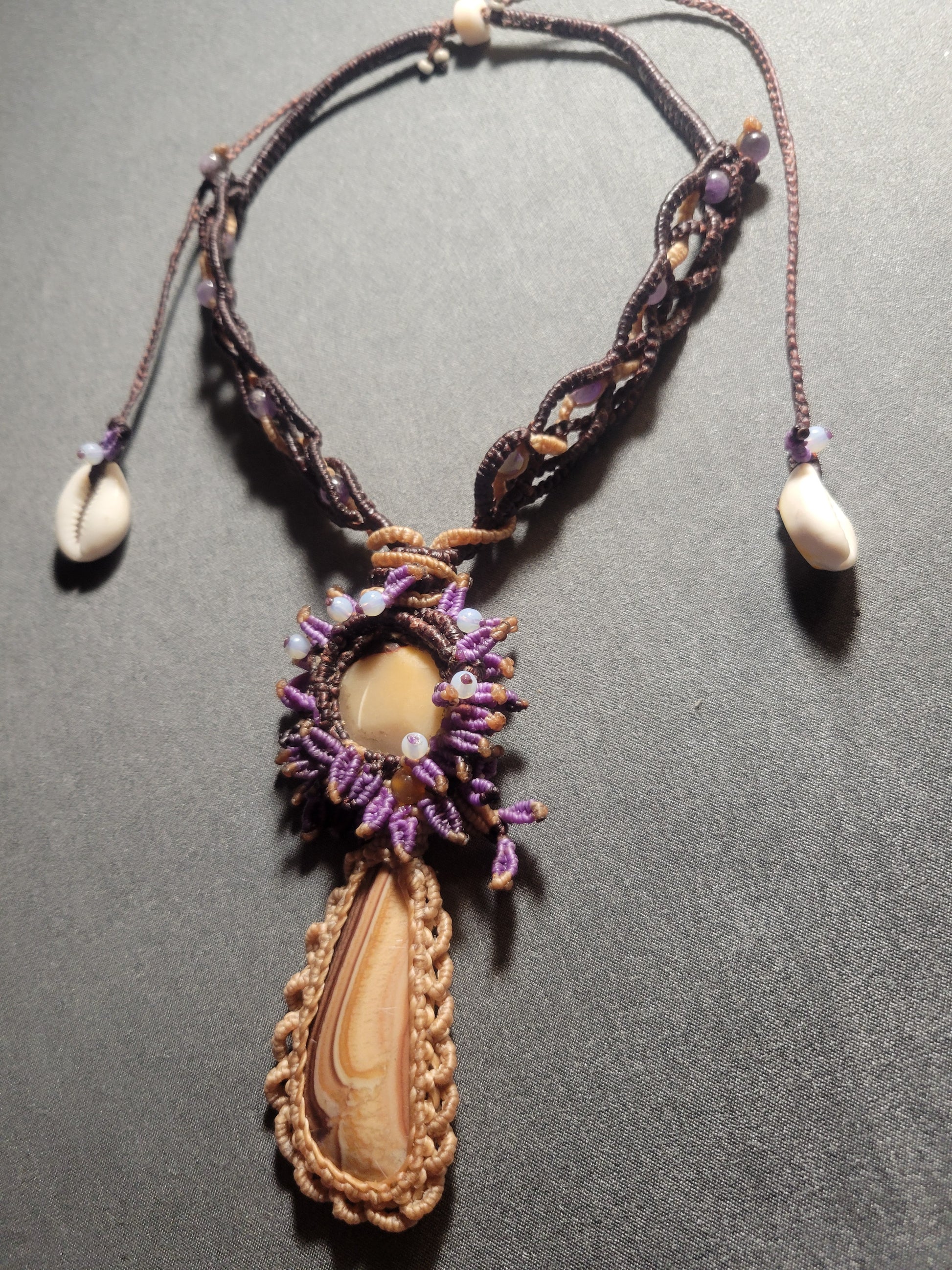 Nature inspired jewelry blending ocean and earth elements